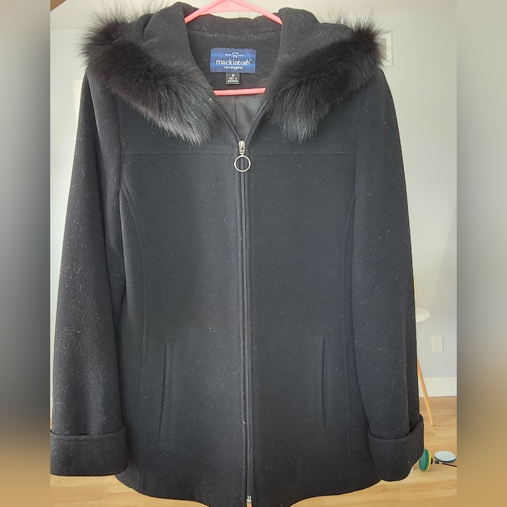 Mackintosh Wool and Fox Coat